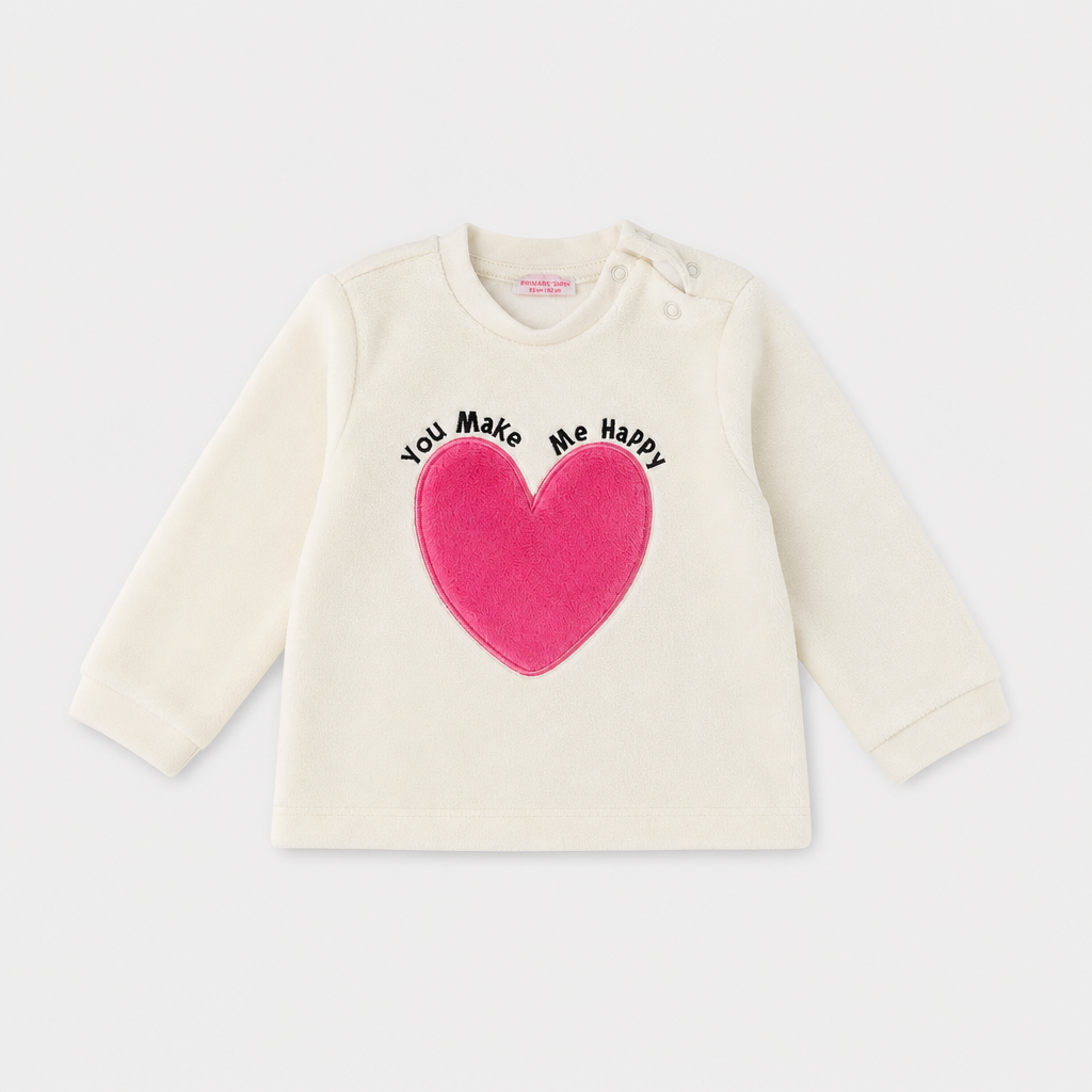 Maglietta maniche lunghe - Bambina - 66 - 71 | 6 mesi