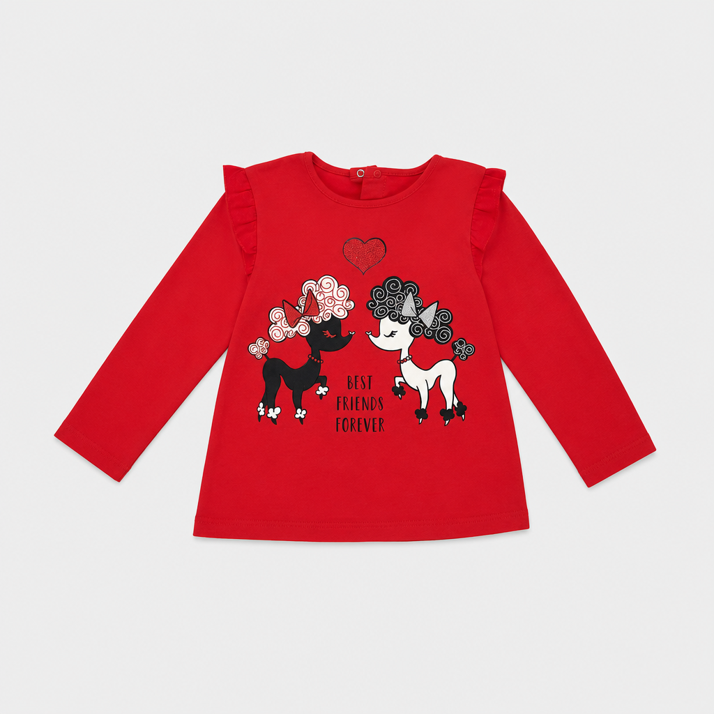 Maglietta maniche lunghe - Bambina - 78 - 83 | 1 anno