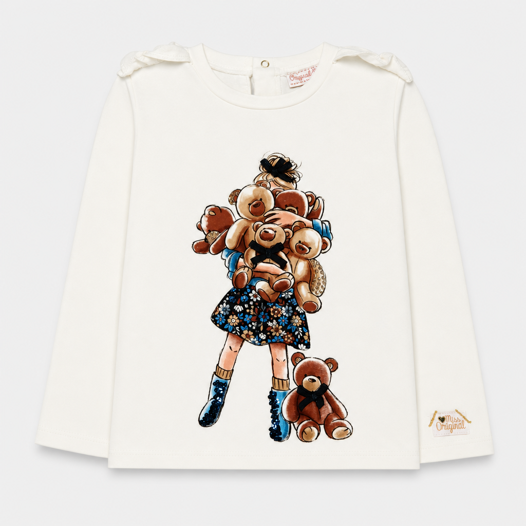 Maglietta maniche lunghe - Bambina - 60 - 65 | 3 mesi