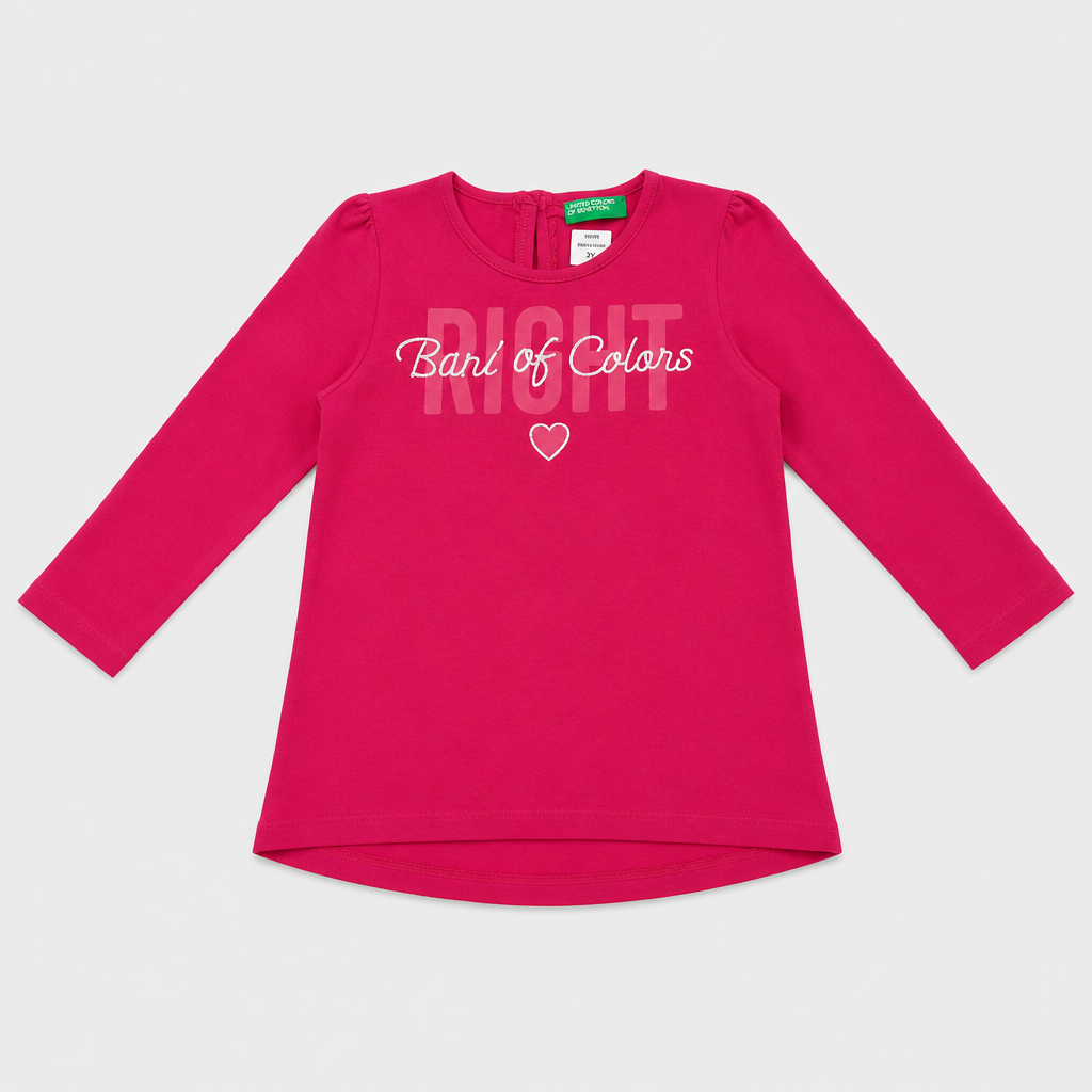Maglietta maniche lunghe - Bambina - 78 - 83 | 1 anno