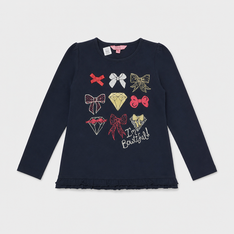 Maglietta maniche lunghe - Bambina - 114 - 119 | 6 anni