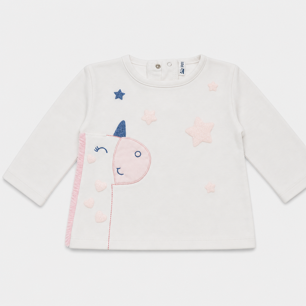 Maglietta maniche lunghe - Bambina - 60 - 65 | 3 mesi