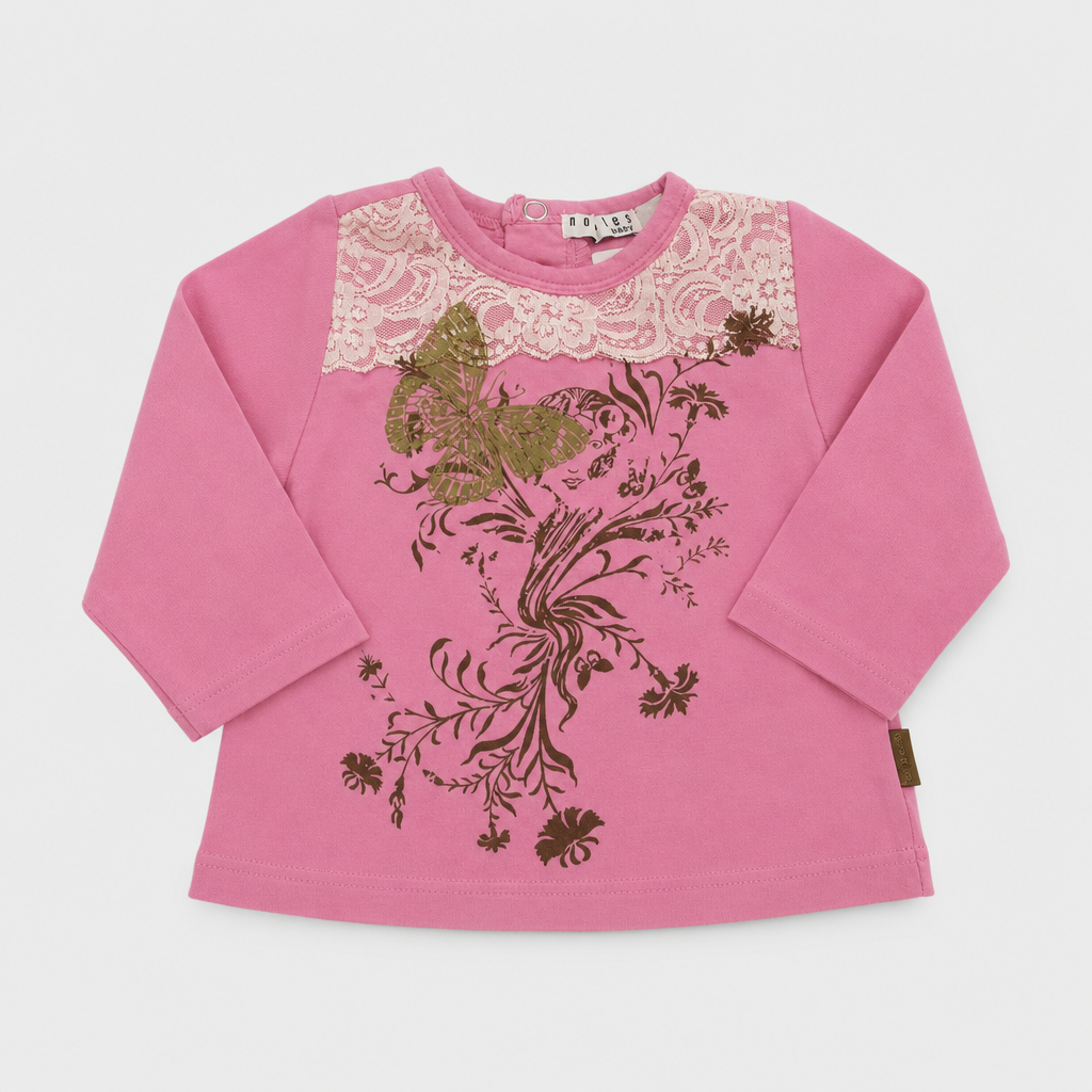 Maglietta maniche lunghe - Bambina - 60 - 65 | 3 mesi