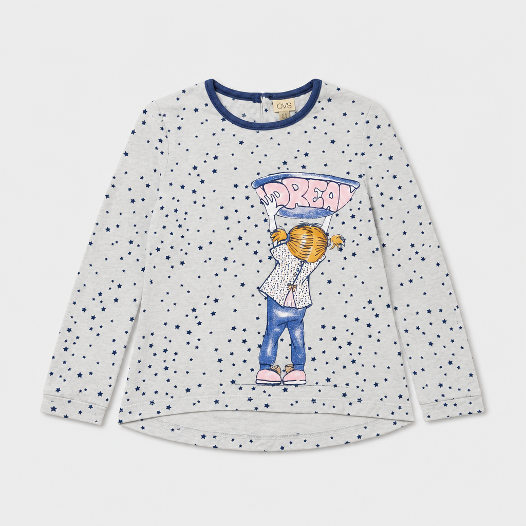 Maglietta maniche lunghe - Bambina - 96 - 101 | 3 anni