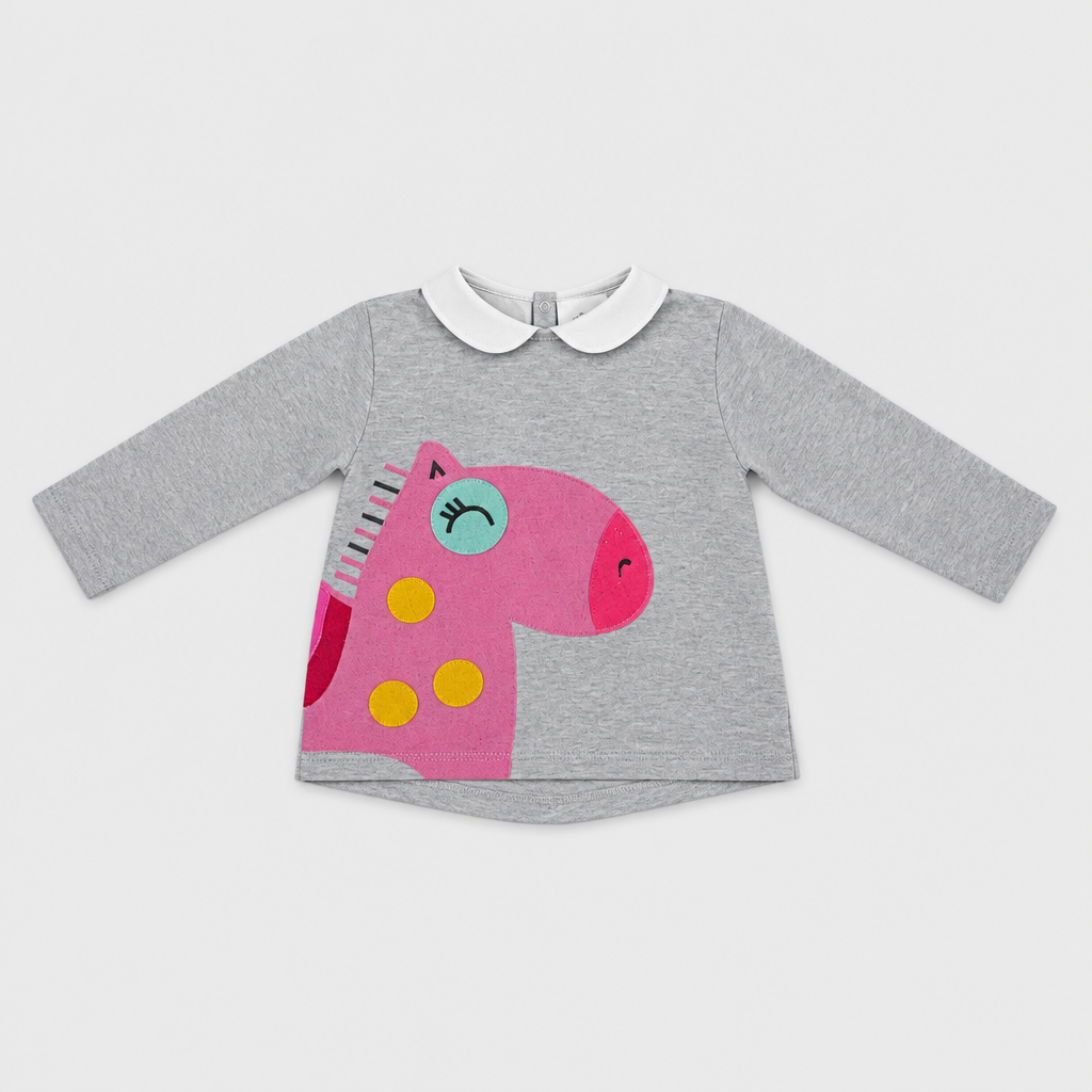 Maglietta maniche lunghe - Bambina - 66 - 71 | 6 mesi