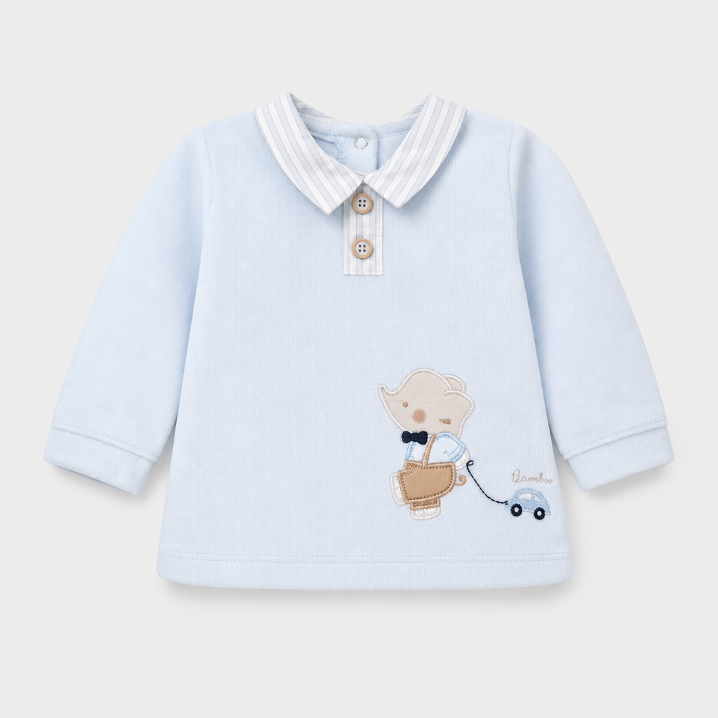 Polo maniche lunghe - Bambino - 50 - 59 < 3 mesi