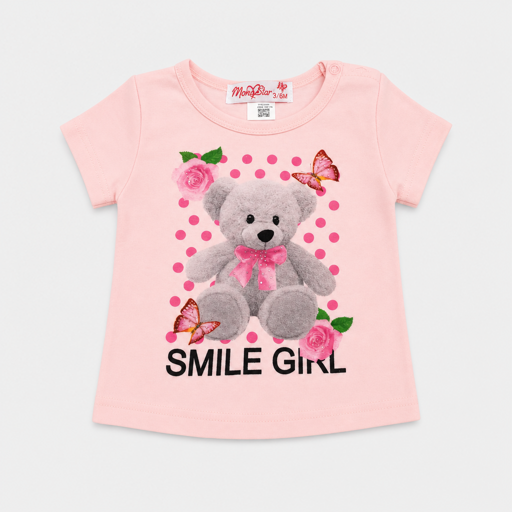 Maglietta maniche corte - Bambina - 66 - 71 | 6 mesi
