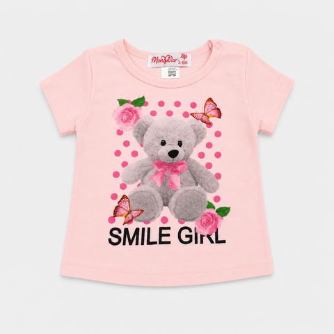 Maglietta maniche corte - Bambina - 66 - 71 | 6 mesi