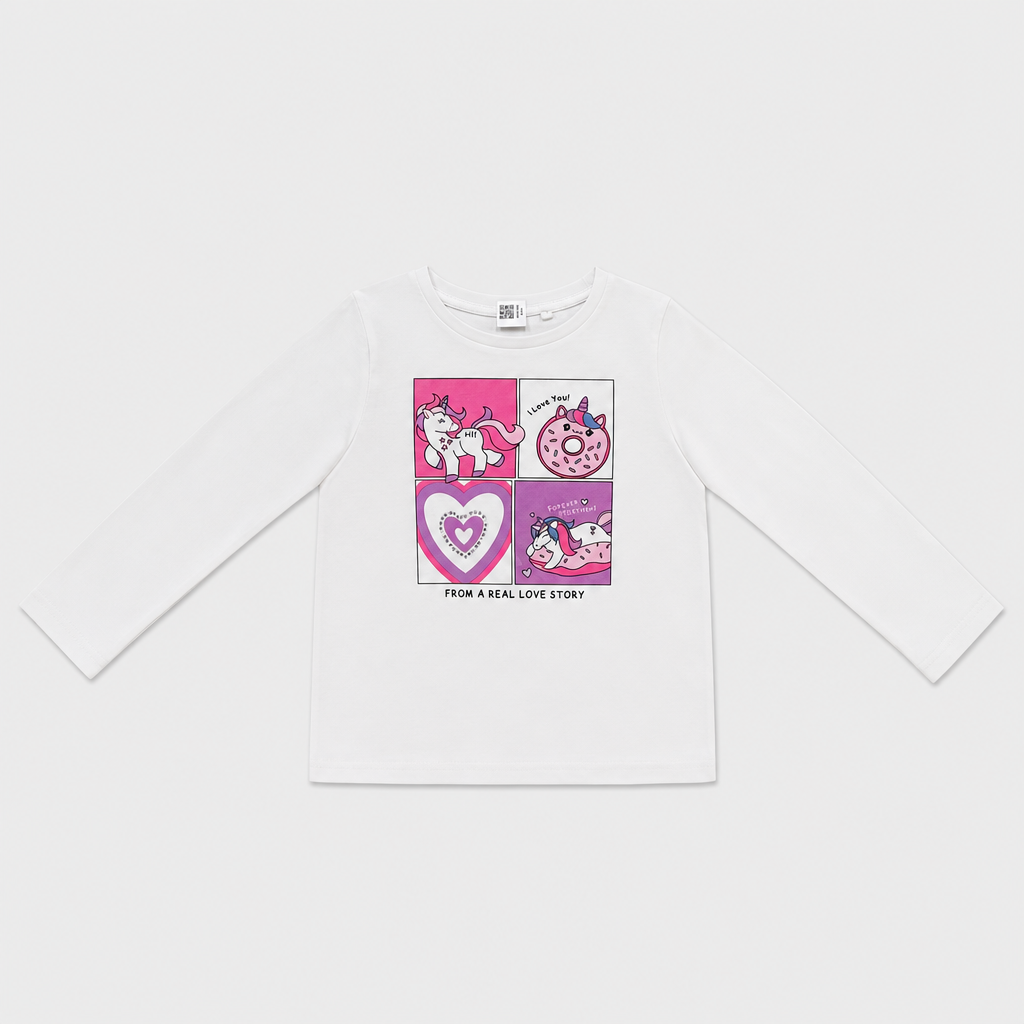 Maglietta maniche lunghe - Bambina - 108 - 113 | 5 anni