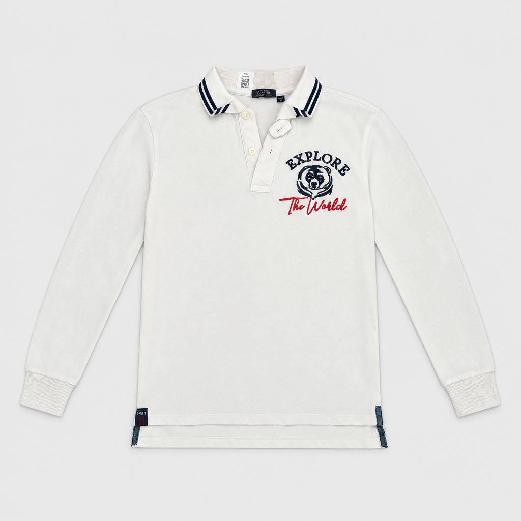 Polo maniche lunghe - Bambino - 108 - 113 | 5 anni