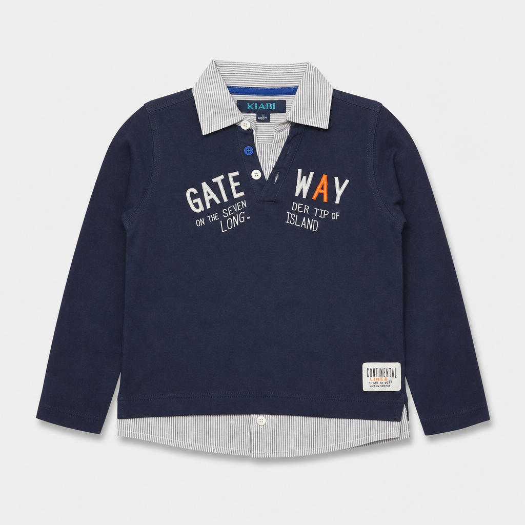 Polo maniche lunghe - Bambino - 102 - 107 | 4 anni