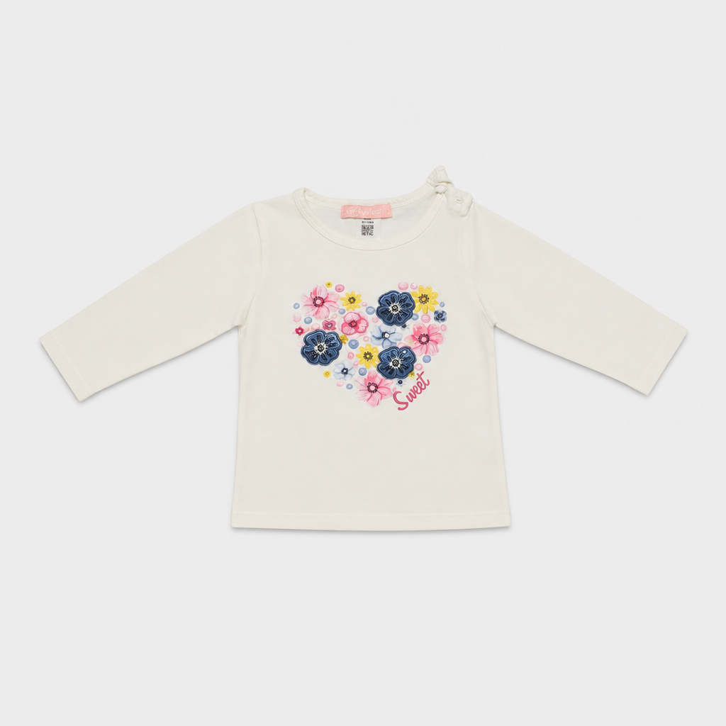 Maglietta maniche lunghe - Bambina - 84 - 89 | 18 mesi