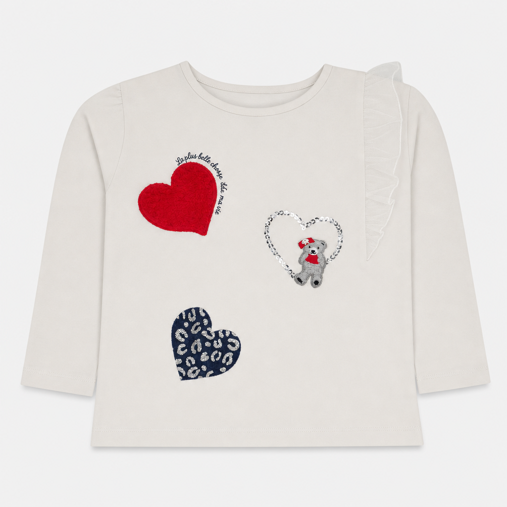 Maglietta maniche lunghe - Bambina - 96 - 101 | 3 anni