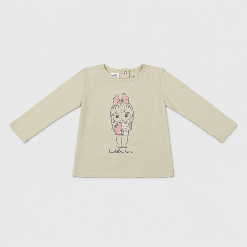 Maglietta maniche lunghe - Bambina - 78 - 83 | 1 anno