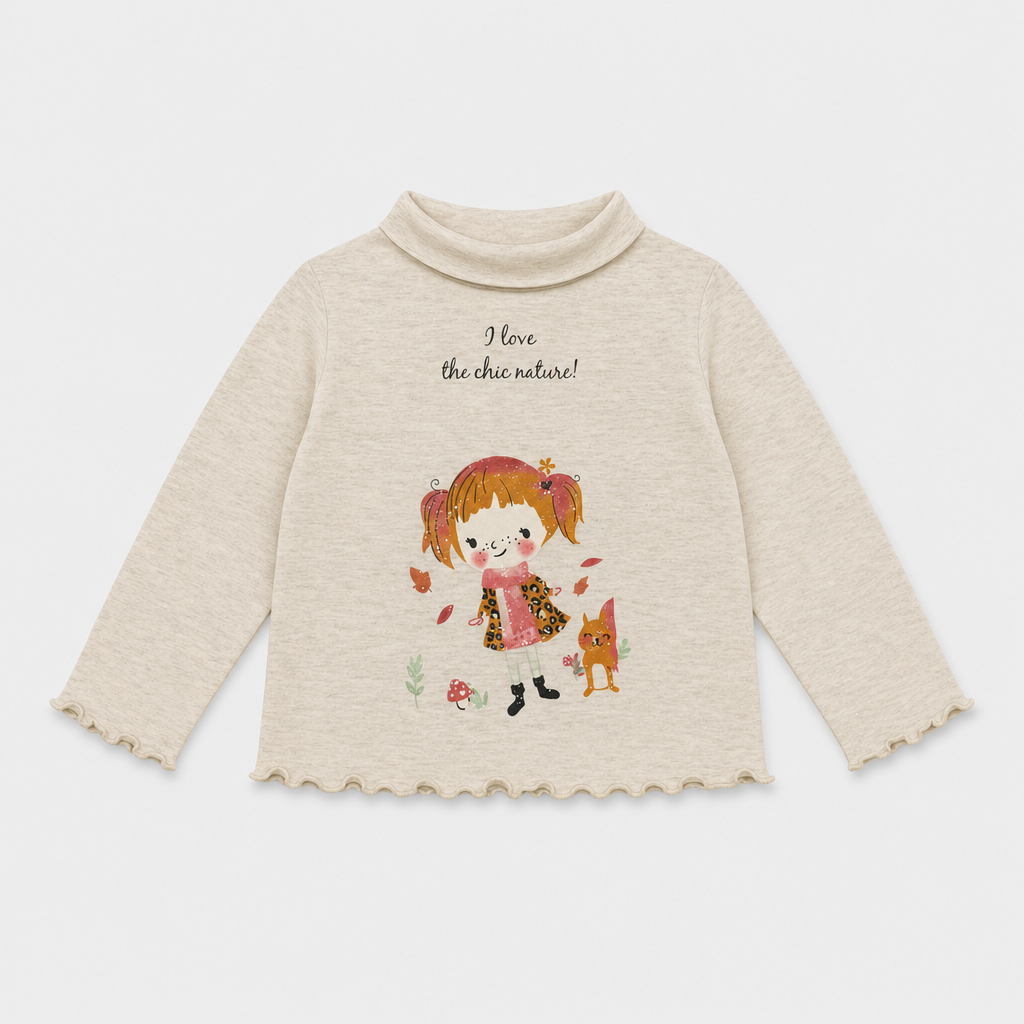 Maglietta maniche lunghe - Bambina - 72 - 77 | 9 mesi