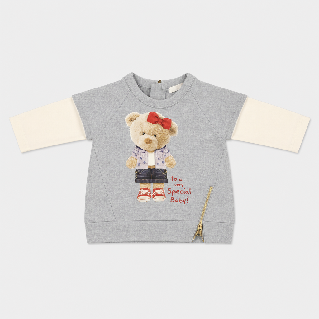 Maglietta maniche lunghe - Bambina - 60 - 65 | 3 mesi