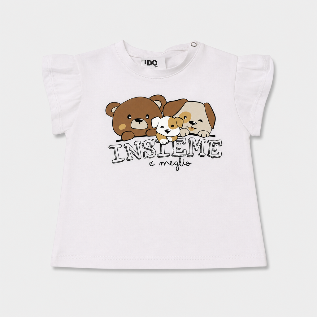 Maglietta maniche corte - Bambina - 66 - 71 | 6 mesi