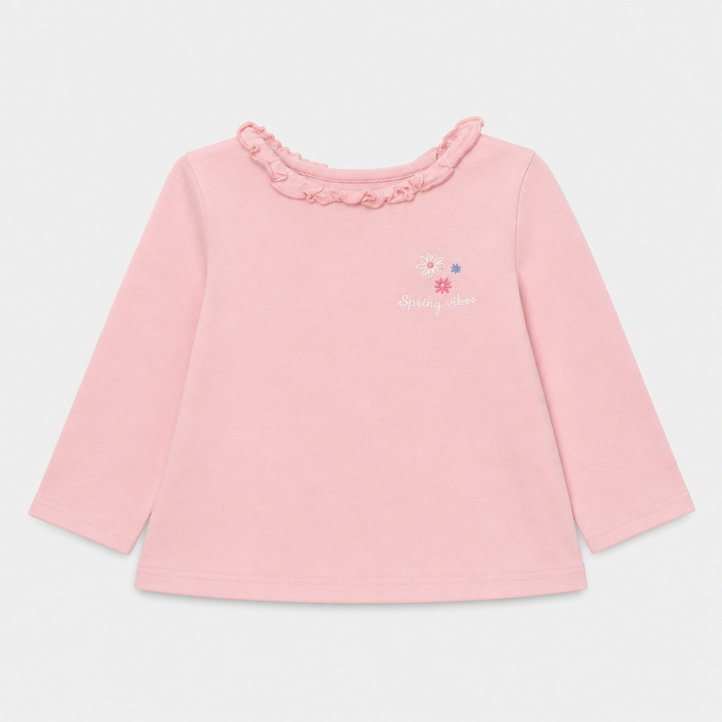 Maglietta maniche lunghe - Bambina - 60 - 65 | 3 mesi