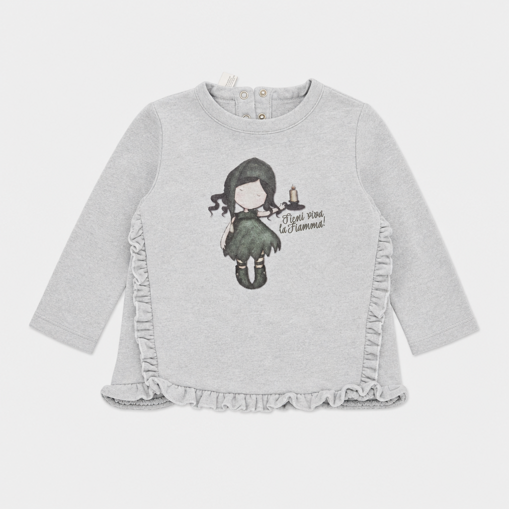 Maglietta maniche lunghe - Bambina - 78 - 83 | 1 anno