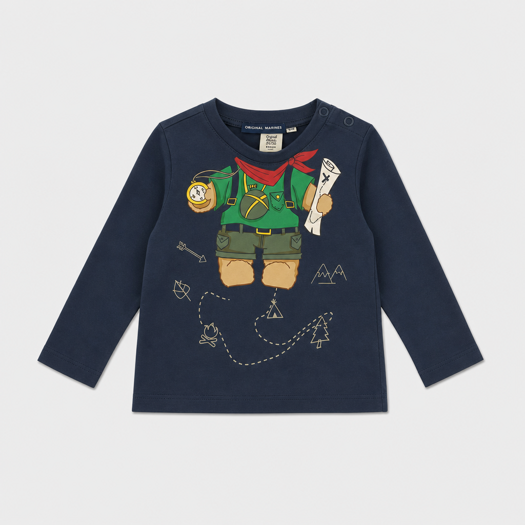 Maglietta maniche lunghe - Bambino - 66 - 71 | 6 mesi