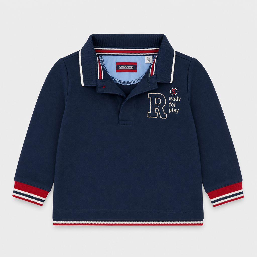 Polo maniche lunghe - Bambino - 72 - 77 | 9 mesi