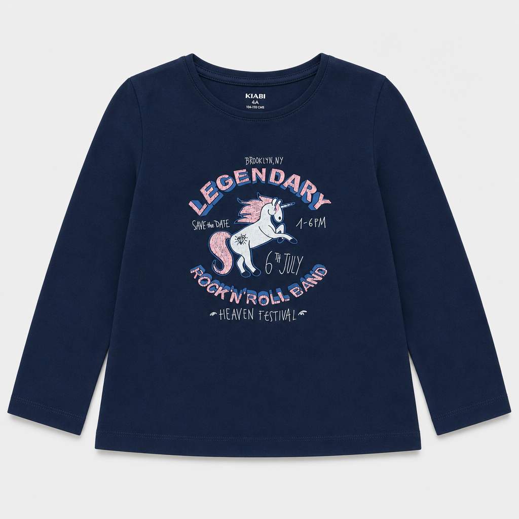 Maglietta maniche lunghe - Bambina - 108 - 113 | 5 anni