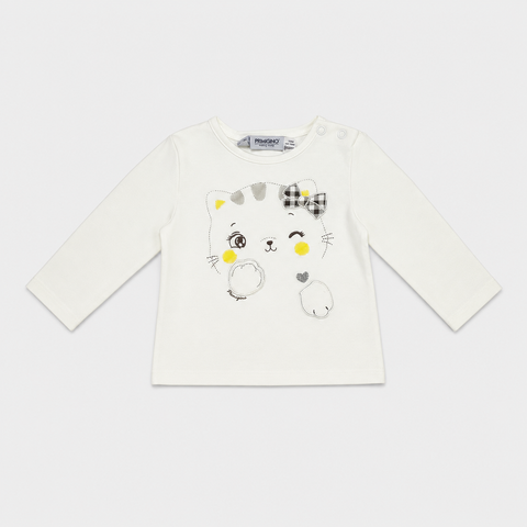 Maglietta maniche lunghe - Bambina - 60 - 65 | 3 mesi