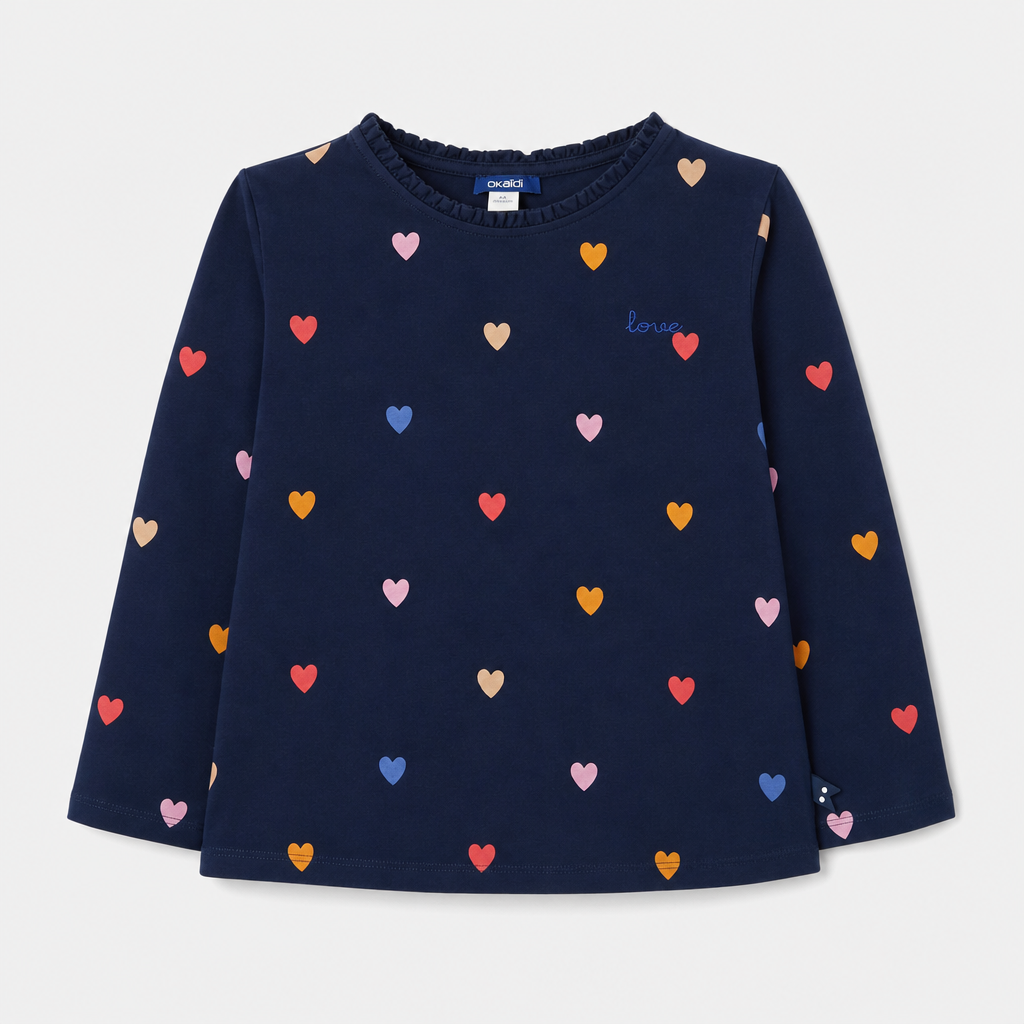 Maglietta maniche lunghe - Bambina - 96 - 101 | 3 anni