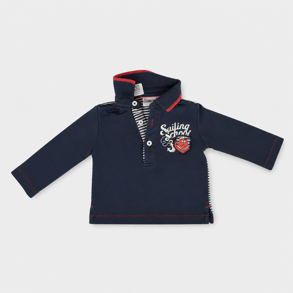 Polo maniche lunghe - Bambino - 60 - 65 | 3 mesi