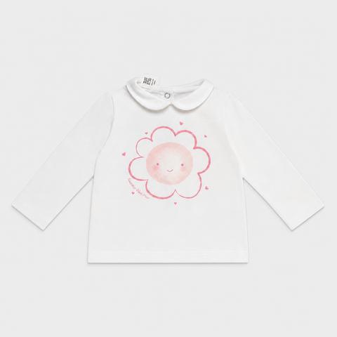 Maglietta maniche lunghe - Bambina - 60 - 65 | 3 mesi