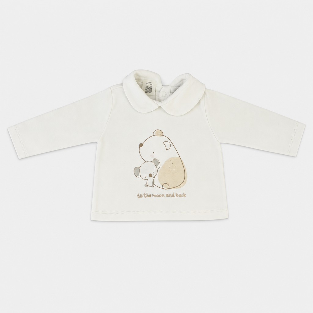 Maglietta maniche lunghe - Bambino - 50 - 59 < 3 mesi