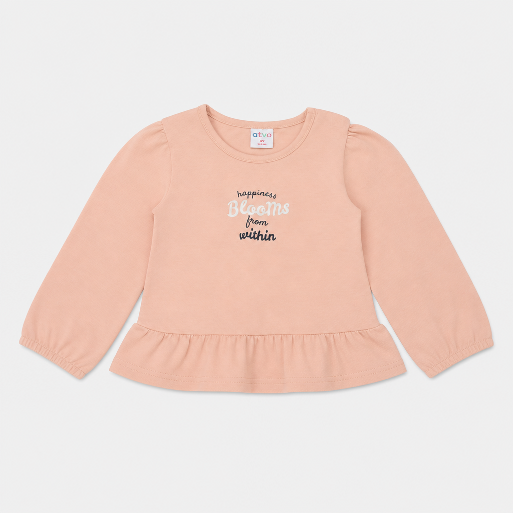 Maglietta maniche lunghe - Bambina - 72 - 77 | 9 mesi