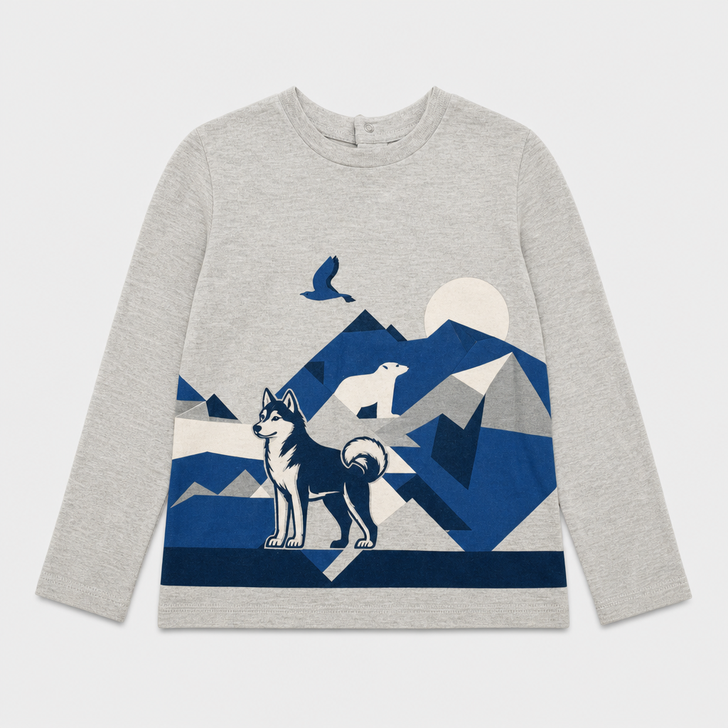 Maglietta maniche lunghe - Bambino - 84 - 89 | 18 mesi