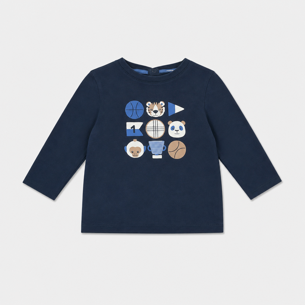 Maglietta maniche lunghe - Bambino - 66 - 71 | 6 mesi