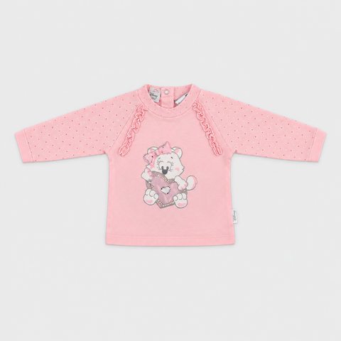 Maglietta maniche lunghe - Bambina - 60 - 65 | 3 mesi