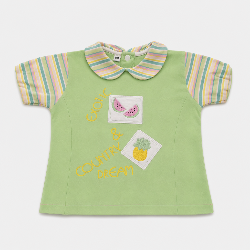 Maglietta maniche corte - Bambina - 72 - 77 | 9 mesi