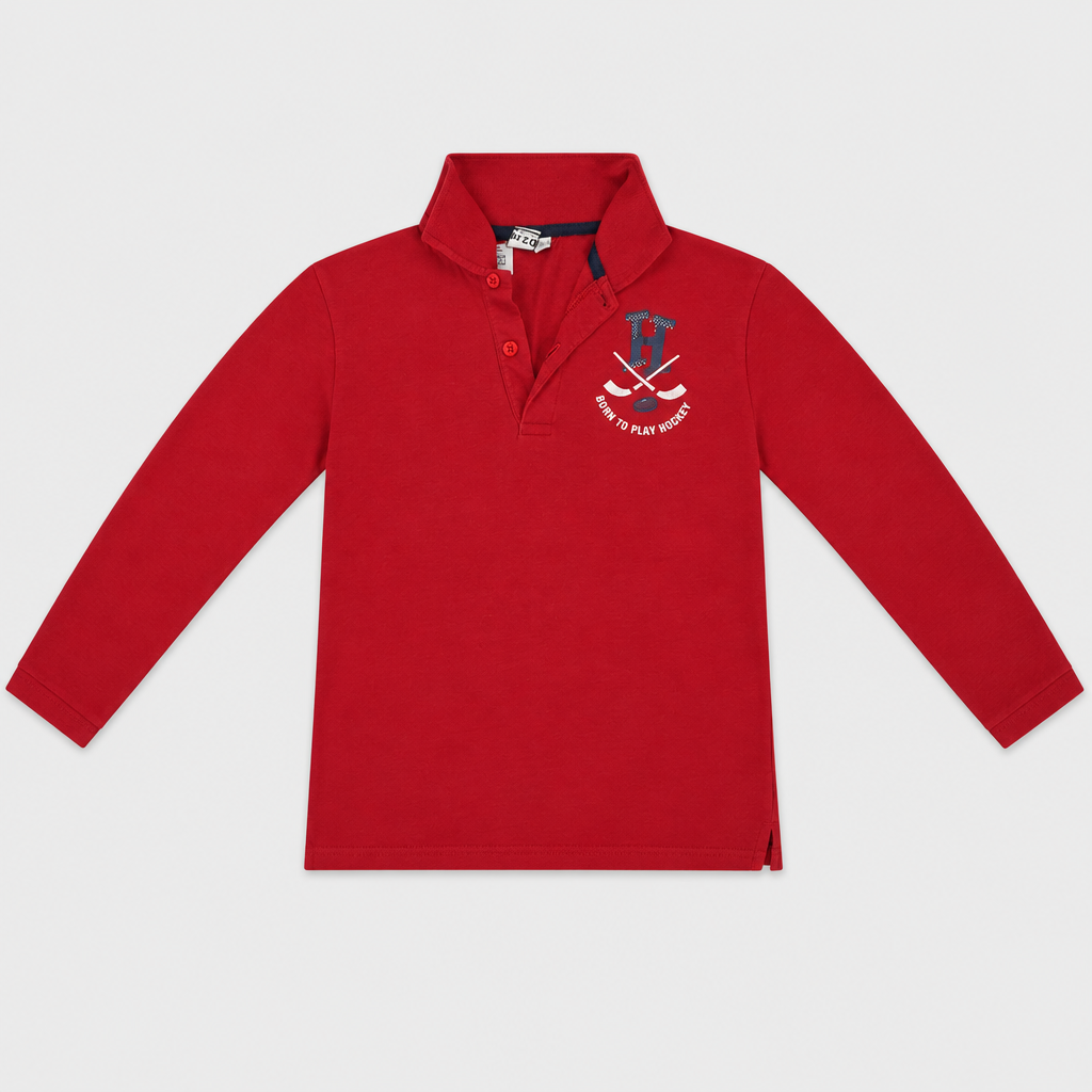 Polo maniche lunghe - Bambino - 120 - 125 | 7 anni
