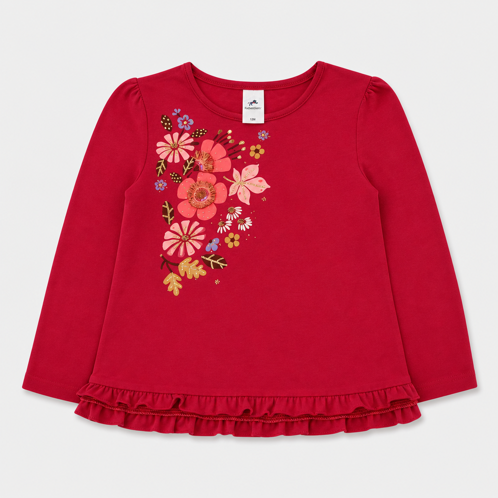 Maglietta maniche lunghe - Bambina - 126 - 131 | 8 anni