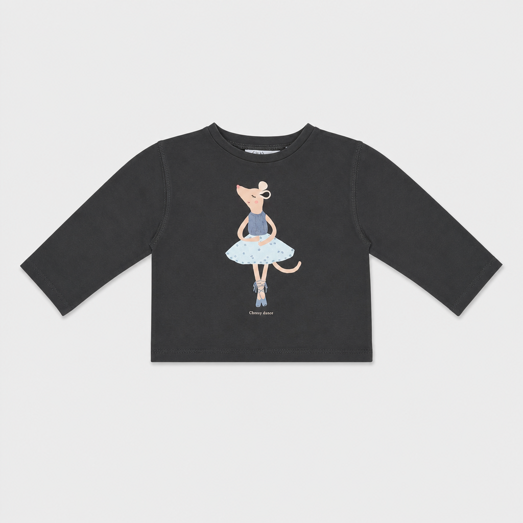 Maglietta maniche lunghe - Bambina - 72 - 77 | 9 mesi