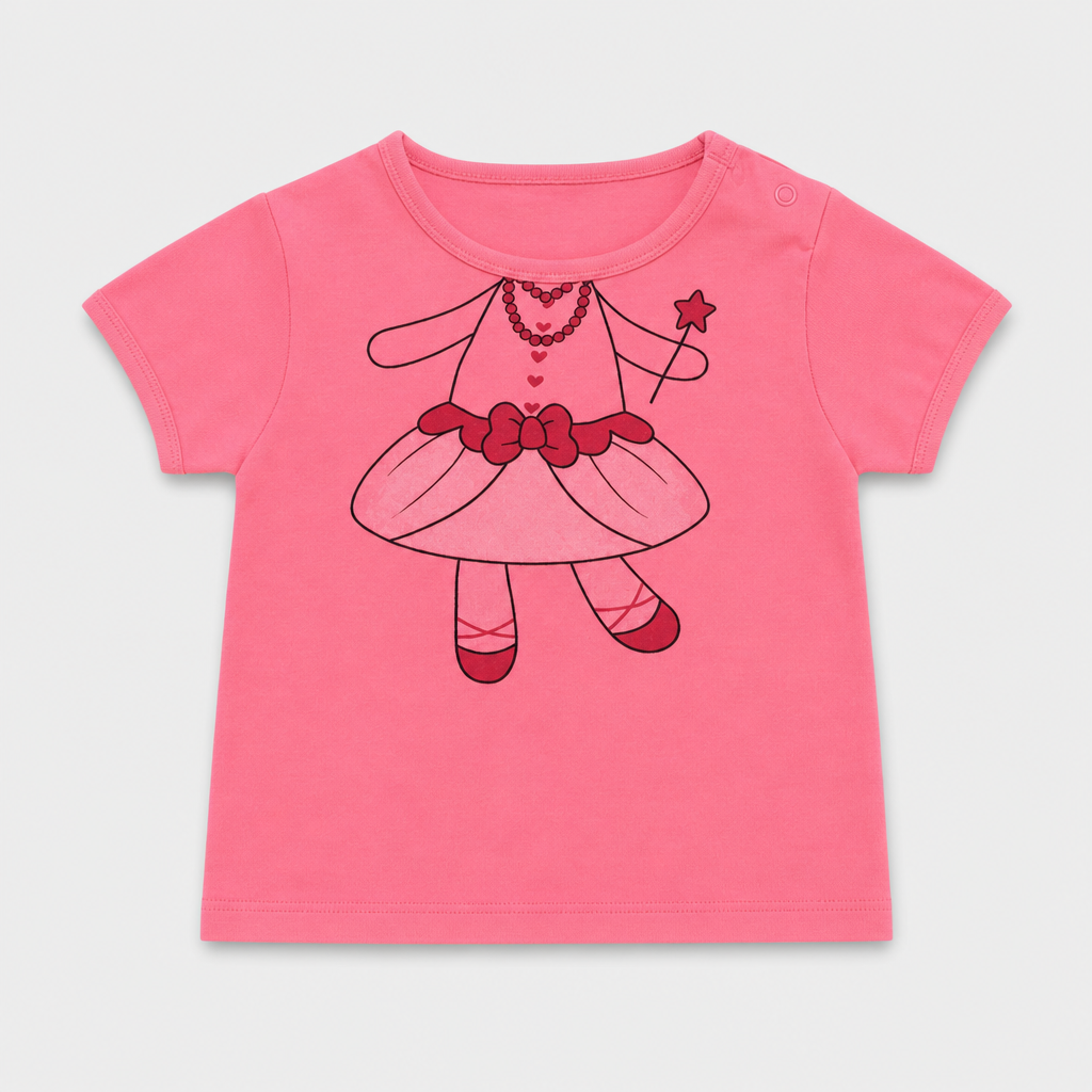 Maglietta maniche corte - Bambina - 60 - 65 | 3 mesi