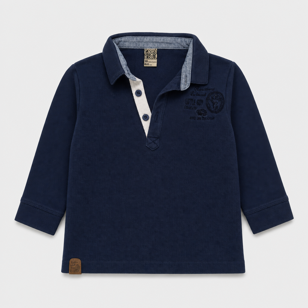 Polo maniche lunghe - Bambino - 84 - 89 | 18 mesi