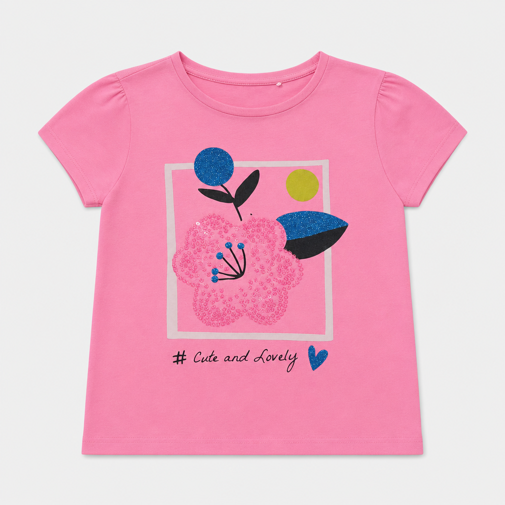 Maglietta maniche corte - Bambina - 108 - 113 | 5 anni
