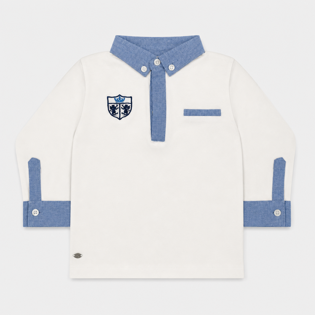 Polo maniche lunghe - Bambino - 126 - 131 | 8 anni
