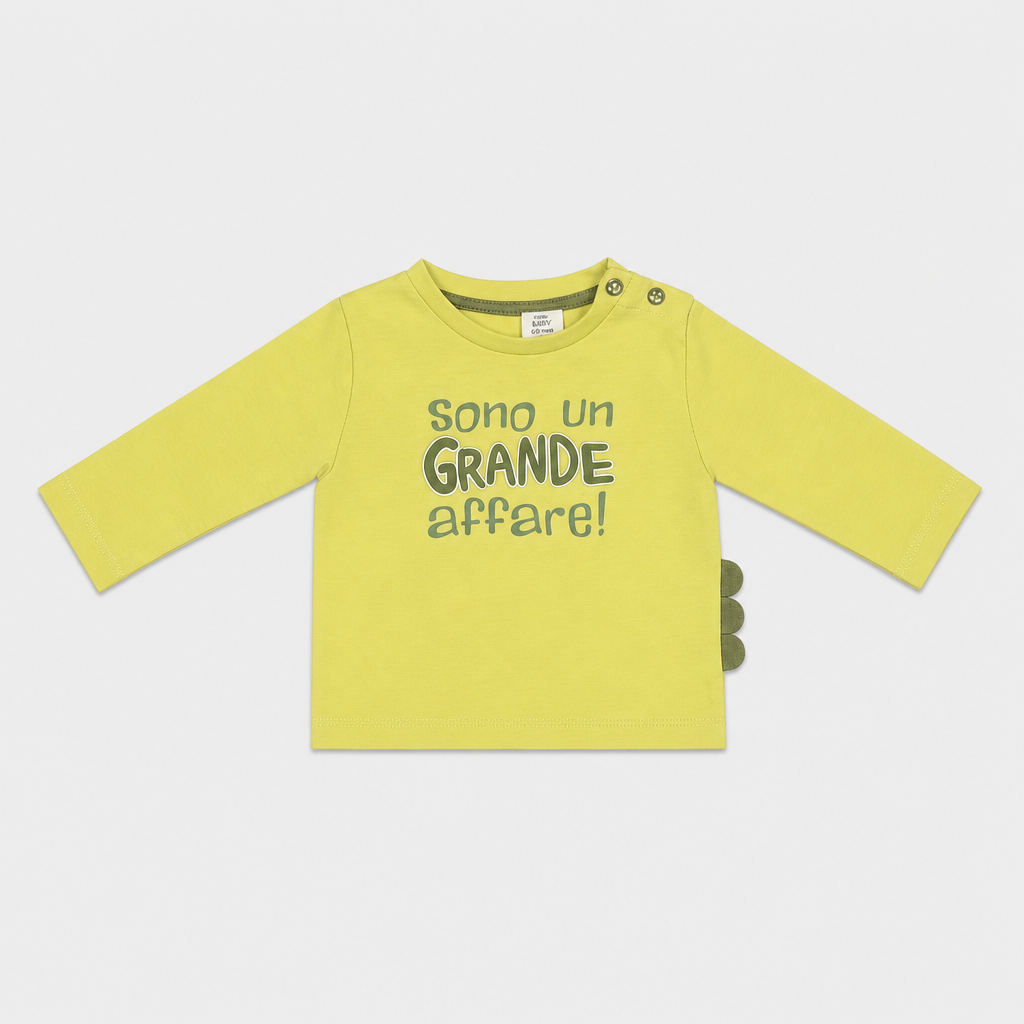 Maglietta maniche lunghe - Bambino - 60 - 65 | 3 mesi