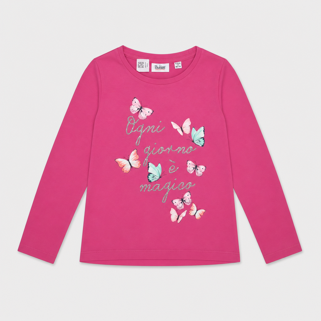 Maglietta maniche lunghe - Bambina - 96 - 101 | 3 anni