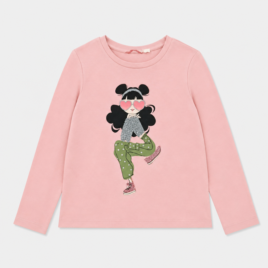 Maglietta maniche lunghe - Bambina - 102 - 107 | 4 anni