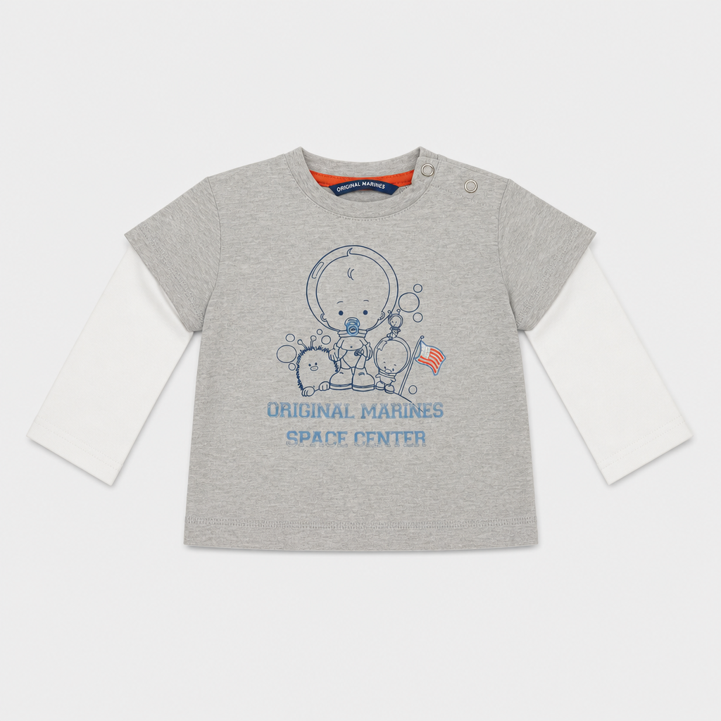 Maglietta maniche lunghe - Bambino - 66 - 71 | 6 mesi