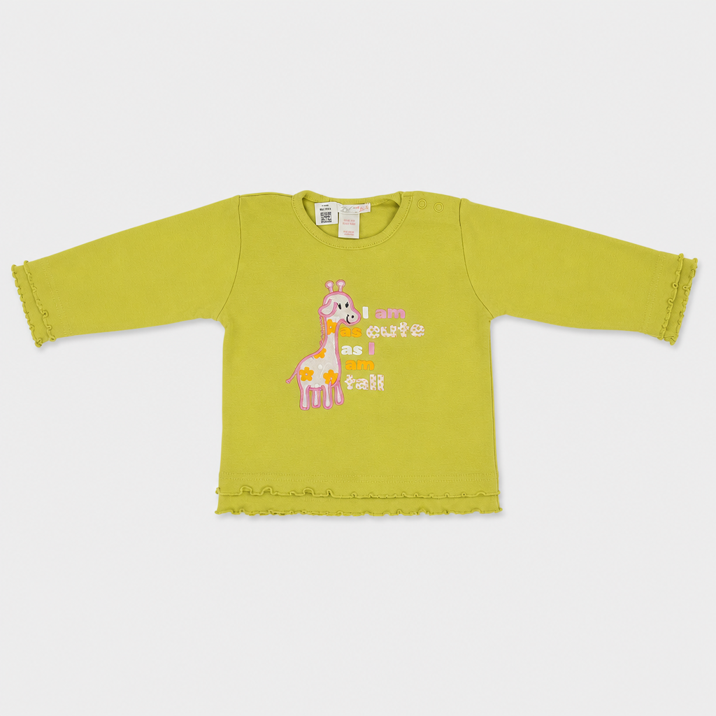 Maglietta maniche lunghe - Bambina - 72 - 77 | 9 mesi
