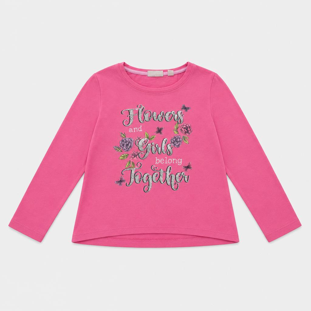 Maglietta maniche lunghe - Bambina - 96 - 101 | 3 anni
