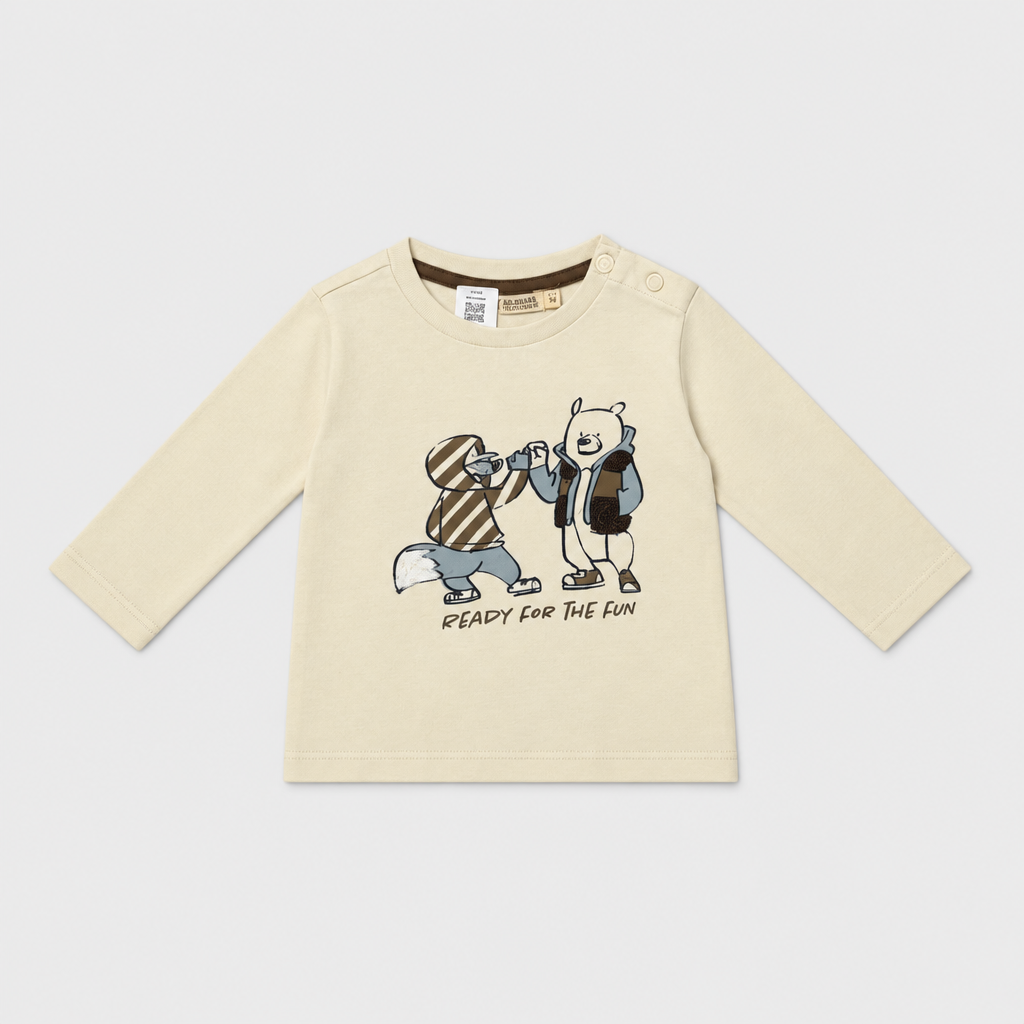 Maglietta maniche lunghe - Bambino - 66 - 71 | 6 mesi